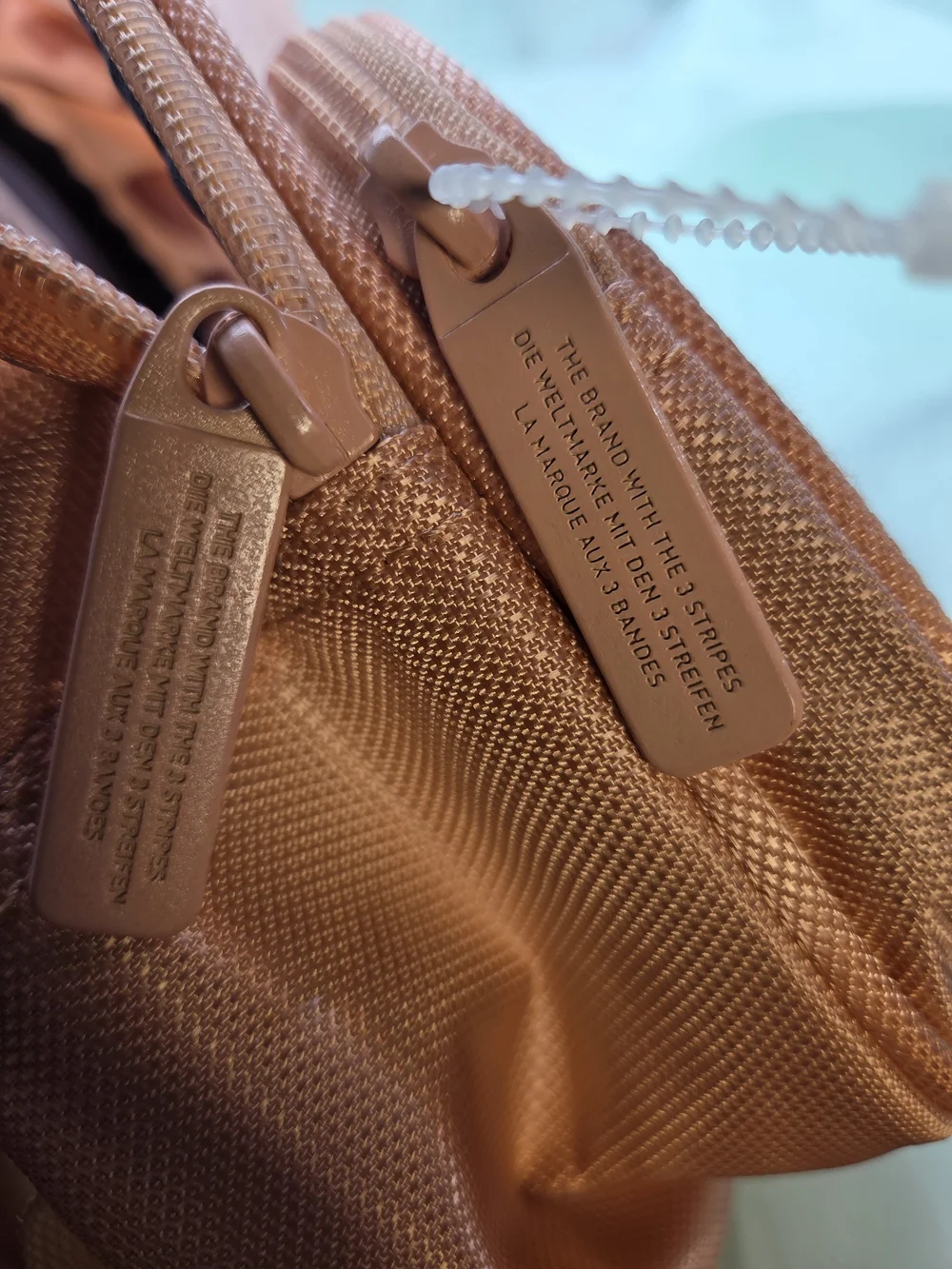 adidas Trefoil Mini Backpack in Blush Pink